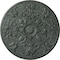 Ekena Millwork Baile Ceiling Medallion (Fits Canopies up to 6"), 31 1/4"OD x 2 1/4"P, Athenian Green Crackle CM31BAAGC - alternate 1